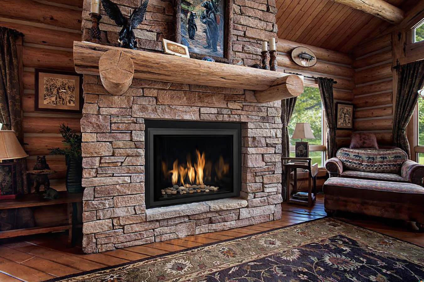 Fireplace installation in Livermore, CA